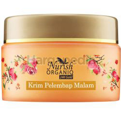 Nurish Organiq 24k Gold Moisturizing Night Cream 40gm Nurish Organiq 24k Gold Moisturizing Night Cream 40gm