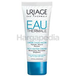 Uriage Eau Thermale Rich Water Cream 40ml Uriage Eau Thermale Rich Water Cream 40ml