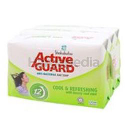 Shokubutsu Active Guard Bar Soap Cool & Refreshing 3x120gm Shokubutsu Active Guard Bar Soap Cool & Refreshing 3x120gm