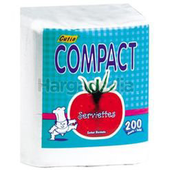 Cutie Compact Serviette Tissue 200s Cutie Compact Serviette Tissue 200s