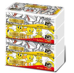 Royal Gold Looney Tunes Soft Pack 4x100s Royal Gold Looney Tunes Soft Pack 4x100s