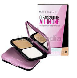 Maybelline Clear Smooth All-In-One Two Way Cake 05 Sand Beige 1s Maybelline Clear Smooth All-In-One Two Way Cake 05 Sand Beige 1s