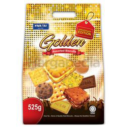 Hwa Tai Golden Assorted Biscuit 525gm Hwa Tai Golden Assorted Biscuit 525gm