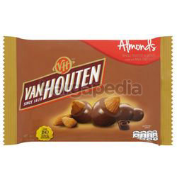 Van Houten Whole Roasted Almonds Coated with Milk Chocolate 80gm Van Houten Whole Roasted Almonds Coated with Milk Chocolate 80gm