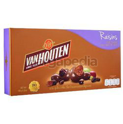 Van Houten Chocolate Box Raisins Coated 180gm Van Houten Chocolate Box Raisins Coated 180gm