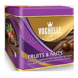 Vochelle Chocolate Tin Fruit & Nuts 180gm Vochelle Chocolate Tin Fruit & Nuts 180gm