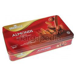 Vochelle Chocolate Tin Almonds 380gm Vochelle Chocolate Tin Almonds 380gm