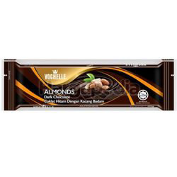 Vochelle Block Dark Chocolate Almonds 40gm Vochelle Block Dark Chocolate Almonds 40gm
