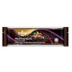 Vochelle Block Dark Chocolate Fruit & Nuts 40gm Vochelle Block Dark Chocolate Fruit & Nuts 40gm