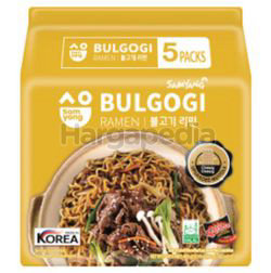 Samyang Bulgogi Ramen 5x80gm Samyang Bulgogi Ramen 5x80gm