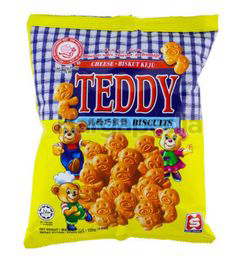 Hup Seng Cheese Teddy 120gm Hup Seng Cheese Teddy 120gm