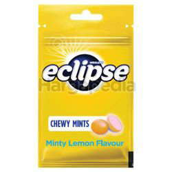 Wrigley's Eclipse Chewy Mints Lemon 45gm Wrigley's Eclipse Chewy Mints Lemon 45gm