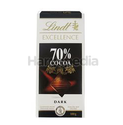 Lindt Excellence Dark Chocolate 70% 100gm Lindt Excellence Dark Chocolate 70% 100gm