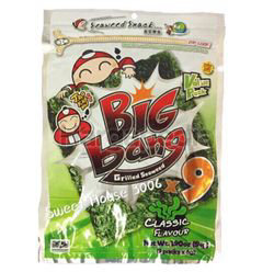 Tao Kae Noi Big Bang Grilled Seaweed Classic 54gm Tao Kae Noi Big Bang Grilled Seaweed Classic 54gm