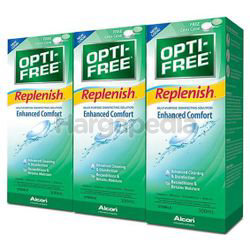 Alcon Opti-Free Replenish Multipurpose Disinfecting Solution 3x300ml Alcon Opti-Free Replenish Multipurpose Disinfecting Solution 3x300ml