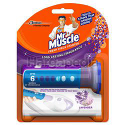 Mr Muscle Fresh Disc Starter Pack Lavender 38gm Mr Muscle Fresh Disc Starter Pack Lavender 38gm