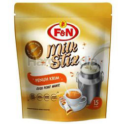 F&N Milk Stix Sweetened Condensed Milk 15x25gm F&N Milk Stix Sweetened Condensed Milk 15x25gm