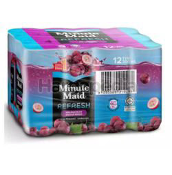 Minute Maid Refresh Red Grape 12x300ml Minute Maid Refresh Red Grape 12x300ml
