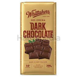 Whittaker's Block Dark Chocolate 200gm Whittaker's Block Dark Chocolate 200gm