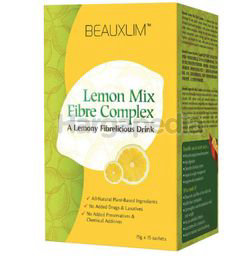 Beauxlim Lemon Mix Fibre Complex 15x15gm Beauxlim Lemon Mix Fibre Complex 15x15gm