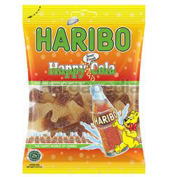 Haribo Happy Cola Sour Fresh Gummy 80gm Haribo Happy Cola Sour Fresh Gummy 80gm