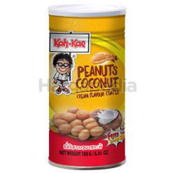 Koh Kae Coated Peanuts Coconut Cream 180gm Koh Kae Coated Peanuts Coconut Cream 180gm