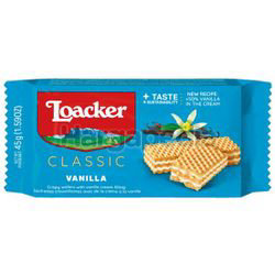 Loacker Classic Wafer Vanilla 45gm Loacker Classic Wafer Vanilla 45gm