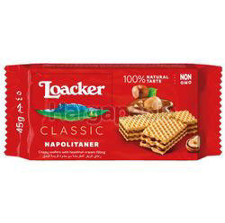 Loacker Classic Wafer Napolitaner 45gm Loacker Classic Wafer Napolitaner 45gm