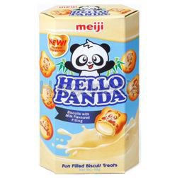 Meiji Hello Panda Milk Coated Biscuit 43gm Meiji Hello Panda Milk Coated Biscuit 43gm