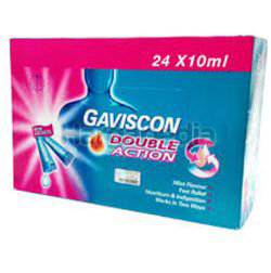 Gaviscon Double Action 24x10ml Gaviscon Double Action 24x10ml