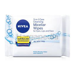 Nivea 3in1 Cleansing Micellar Wipes 25s Nivea 3in1 Cleansing Micellar Wipes 25s