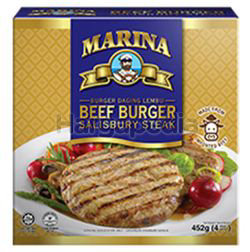 Marina Beef Burger Salisbury Steak 452gm Marina Beef Burger Salisbury Steak 452gm