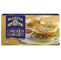 Marina Chicken Burger (Round) 400gm Marina Chicken Burger (Round) 400gm
