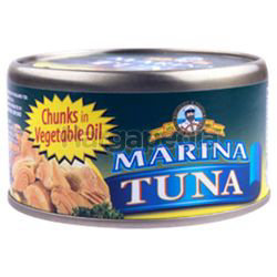 Marina Tuna Chunks in Vegetable Oil 185gm Marina Tuna Chunks in Vegetable Oil 185gm