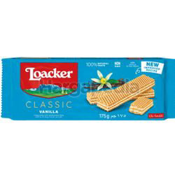 Loacker Classic Wafer Vanilla 175gm Loacker Classic Wafer Vanilla 175gm