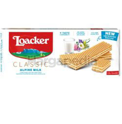 Loacker Classic Wafer Milk 175gm Loacker Classic Wafer Milk 175gm