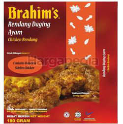Brahim's Chicken Rendang 180gm Brahim's Chicken Rendang 180gm