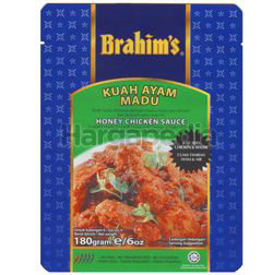 Brahim's Honey Chicken Sauce 180gm Brahim's Honey Chicken Sauce 180gm