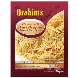 Brahim's Briyani Rice Paste 150gm Brahim's Briyani Rice Paste 150gm