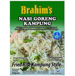 Brahim's Fried Rice Kampung style 250gm Brahim's Fried Rice Kampung style 250gm
