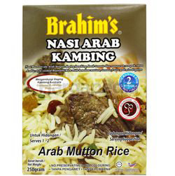 Brahim's Arab Mutton Rice 250gm Brahim's Arab Mutton Rice 250gm