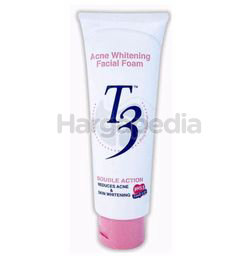 T3 Acne Whitening Facial Foam 100ml T3 Acne Whitening Facial Foam 100ml