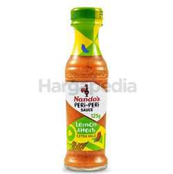 Nando's Peri-Peri Lemon & Herb Extra Mild Sauce 125gm Nando's Peri-Peri Lemon & Herb Extra Mild Sauce 125gm