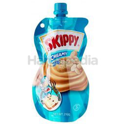 Skippy Peanut Butter Creamy Squeeze Pouch 290gm Skippy Peanut Butter Creamy Squeeze Pouch 290gm