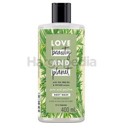 Love Beauty & Planet Pure & Positive Body Wash 400ml Love Beauty & Planet Pure & Positive Body Wash 400ml