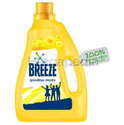 Breeze Liquid Detergent Goodbye Musty 3.8kg Breeze Liquid Detergent Goodbye Musty 3.8kg