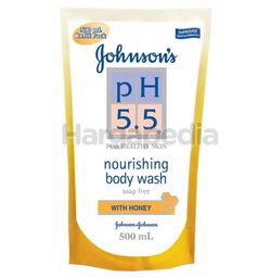 Johnson's pH5.5 Nourishing Body Wash Refill Honey 500ml Johnson's pH5.5 Nourishing Body Wash Refill Honey 500ml
