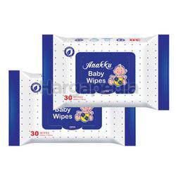 Anakku Baby Wipes 2x30s Anakku Baby Wipes 2x30s