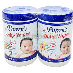 Pureen Baby Wipes 2x200s Pureen Baby Wipes 2x200s