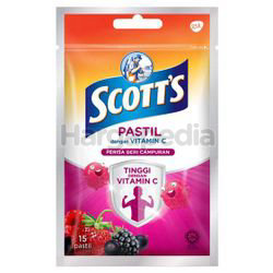 Scott's Vitamin C Mixed Berries Pastilles 15s Scott's Vitamin C Mixed Berries Pastilles 15s